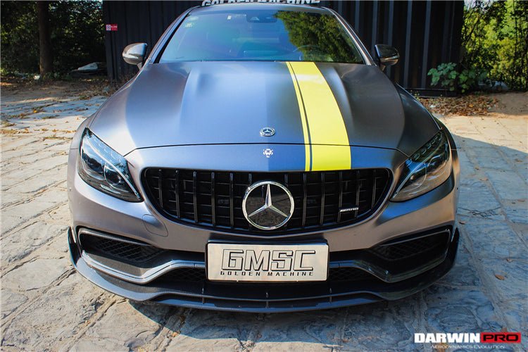2015 - 2021 Mercedes Benz W205 C63&S AMG Carbon Fiber Front Canards
